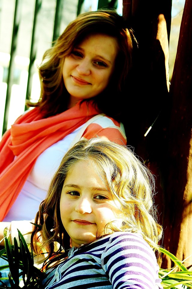 My neices get cut, styled and photographed by auntie Nikki