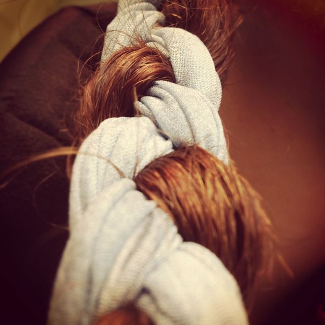 scarf braid