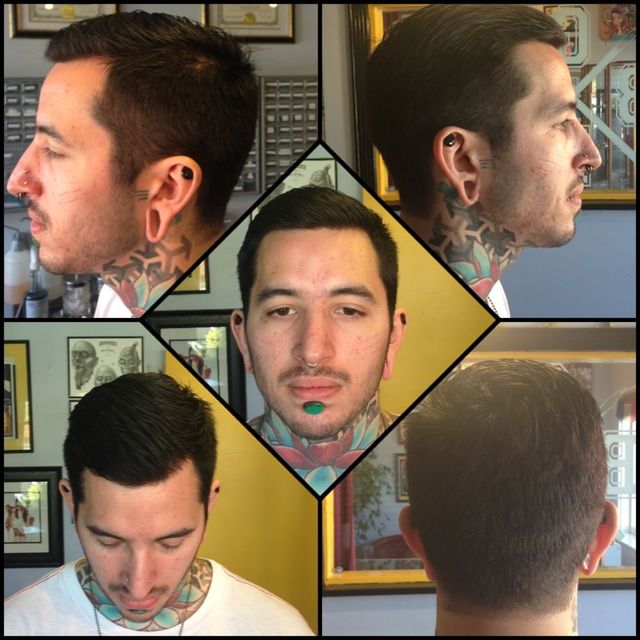 scissor over comb