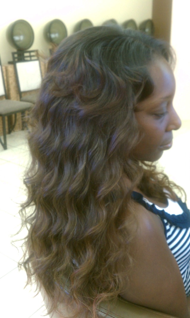 sew in