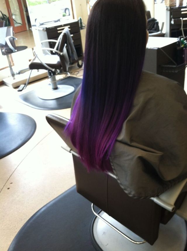 shades of purple ombre 