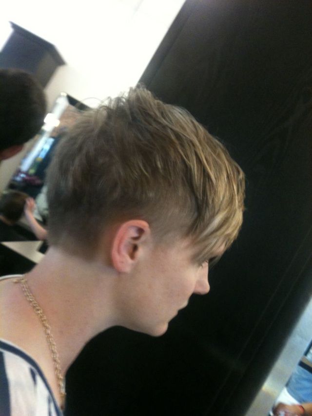 shaved edgy