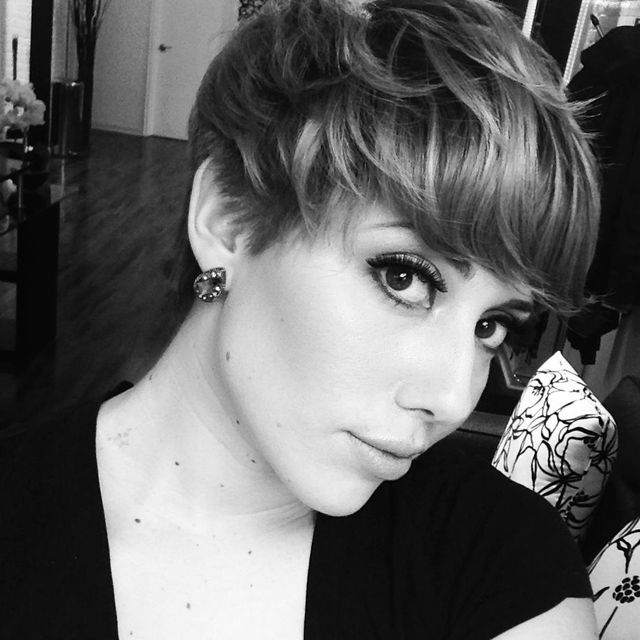 short and wavy