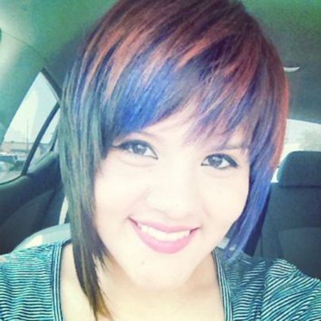 short asymmetrical color