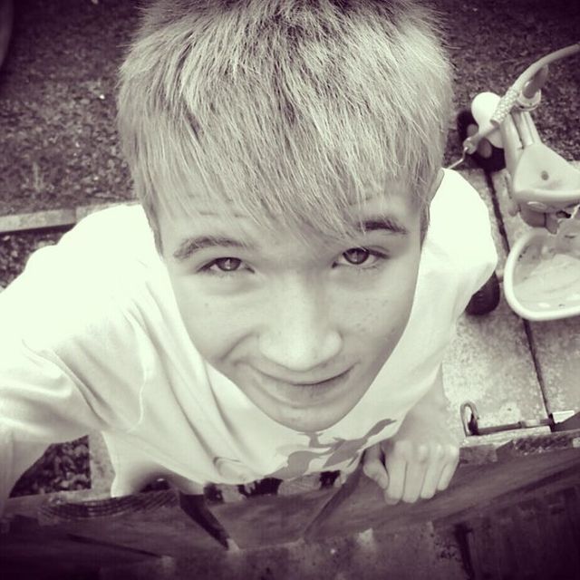short blonde
