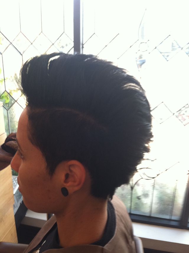 short fohawk 