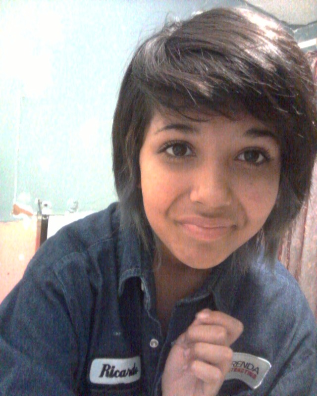 short hair cute bangs