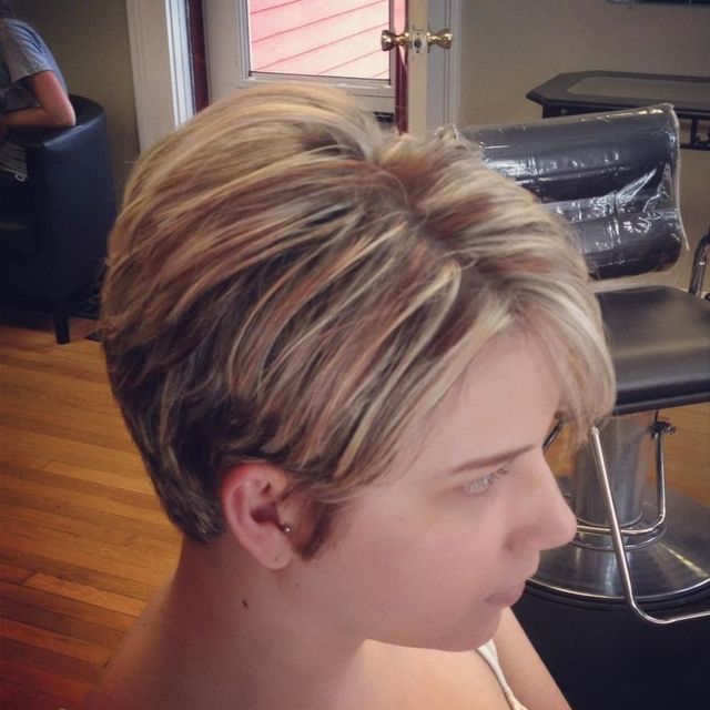 short haircut 
