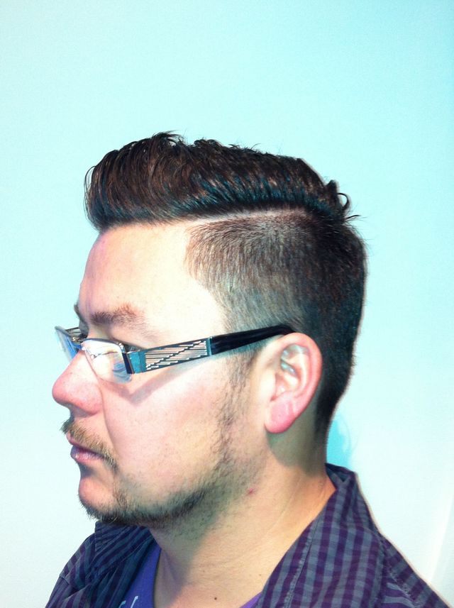 short haircut
