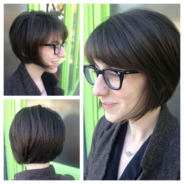 short haircut