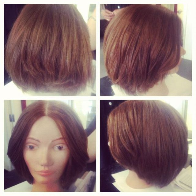 short layered cut