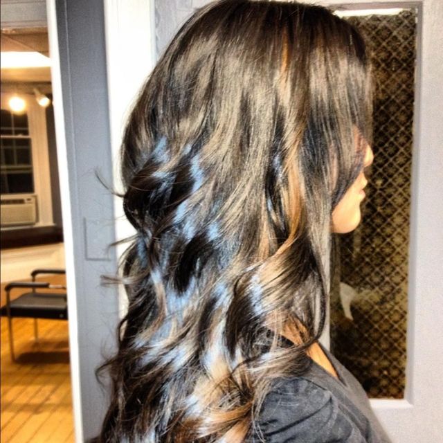 short layers in back