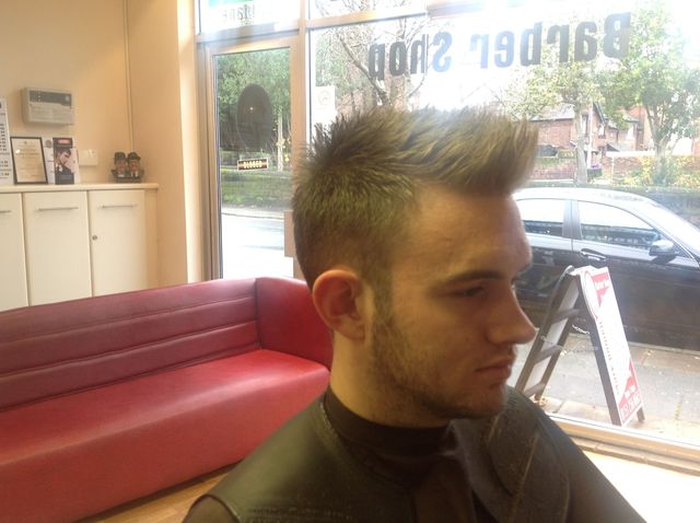 short sides, textured top with clippers only