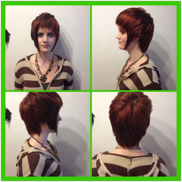 shredded bangs