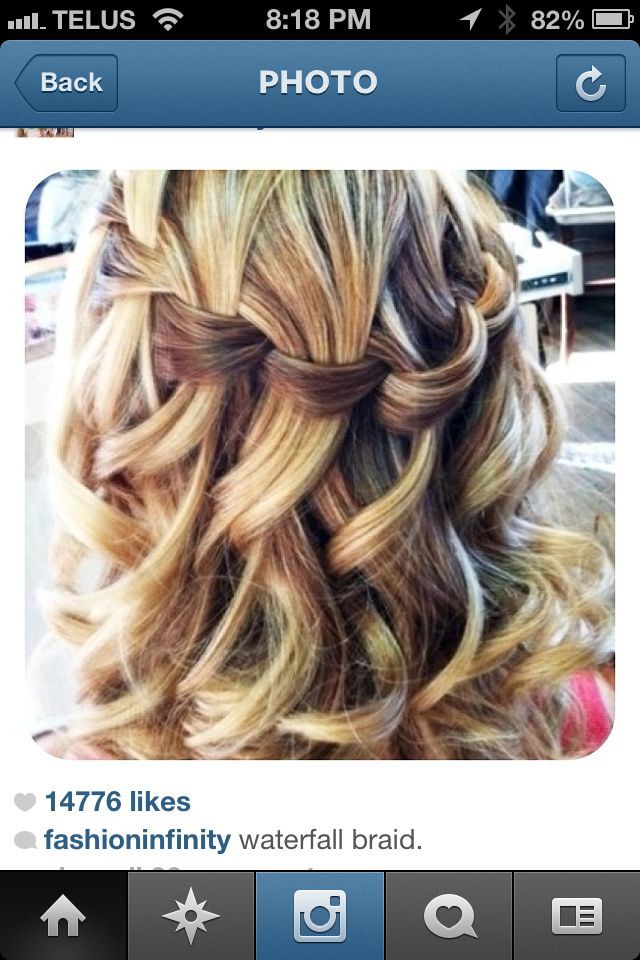 side braid/loose