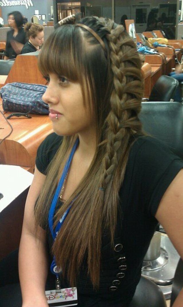side frenchbraid