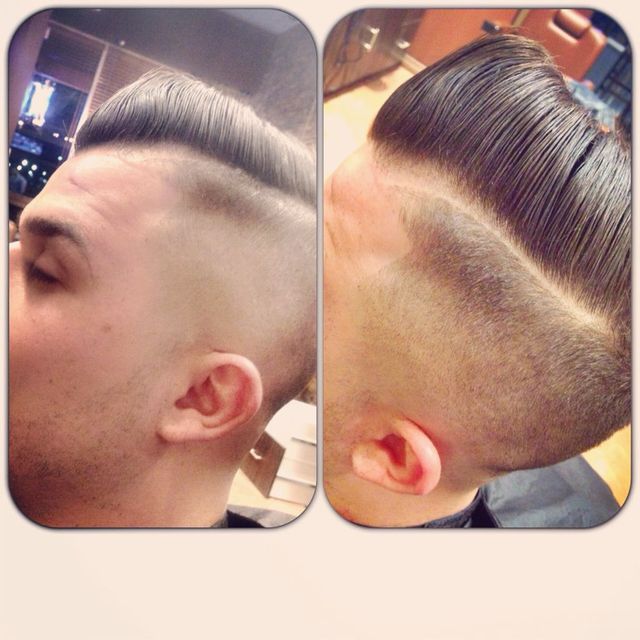 side slick with a part Kevin Murphy super goo