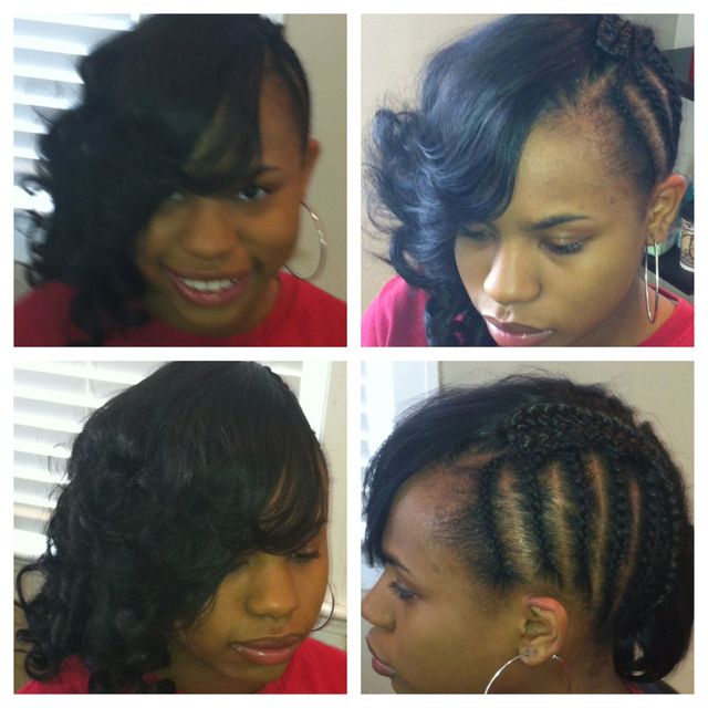 side swag sew-in