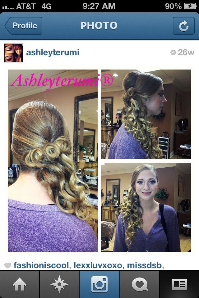 side updo