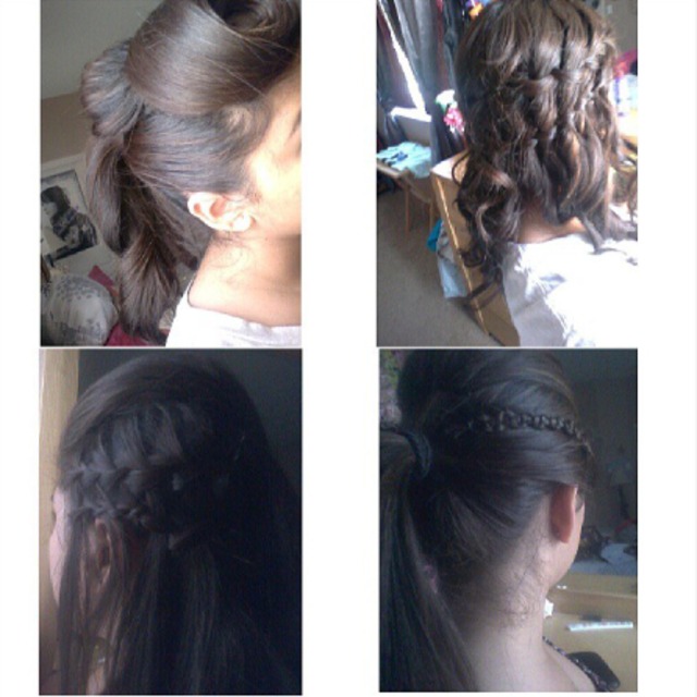 simple hairstyles!