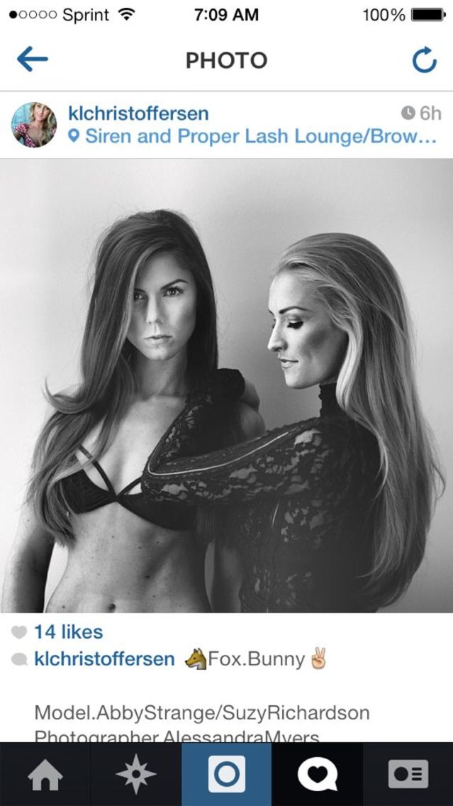 siren and proper shoot. model on left hair by me. model on right hair by Carly Jo Wallis 