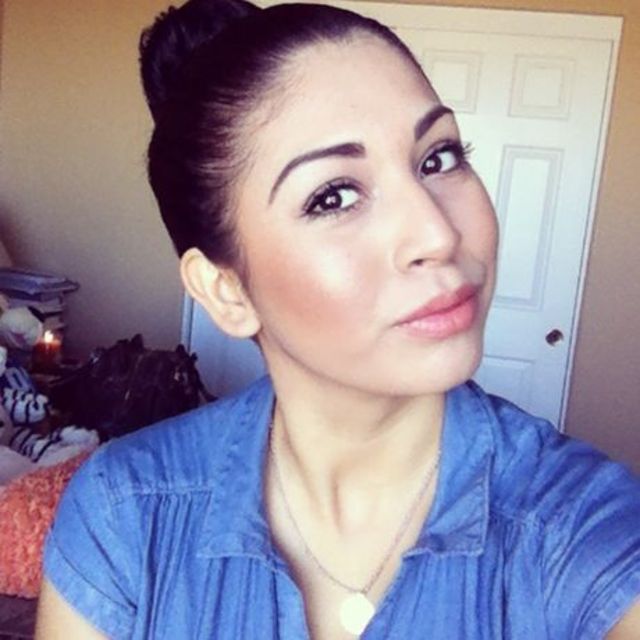 sleek back high bun 