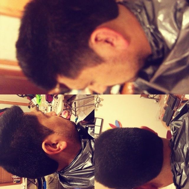 slight taper fade