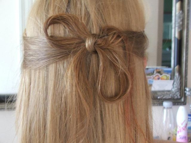 small hair bow 
