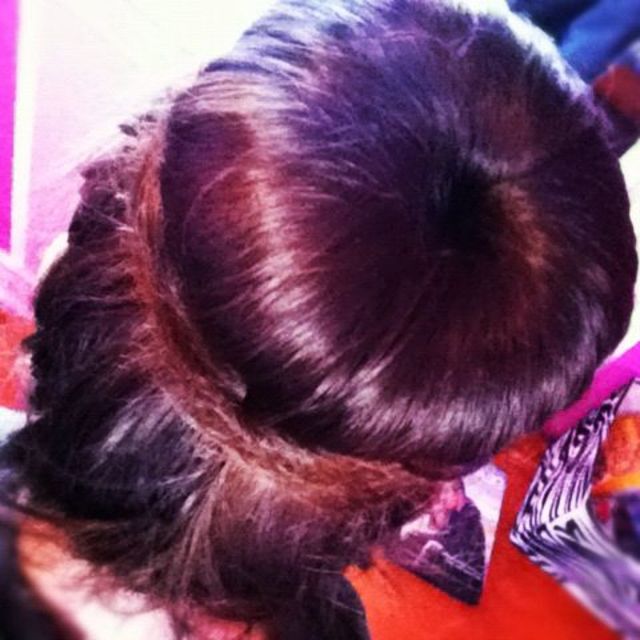 sock bun 