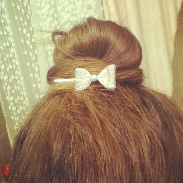 sock bun ❤