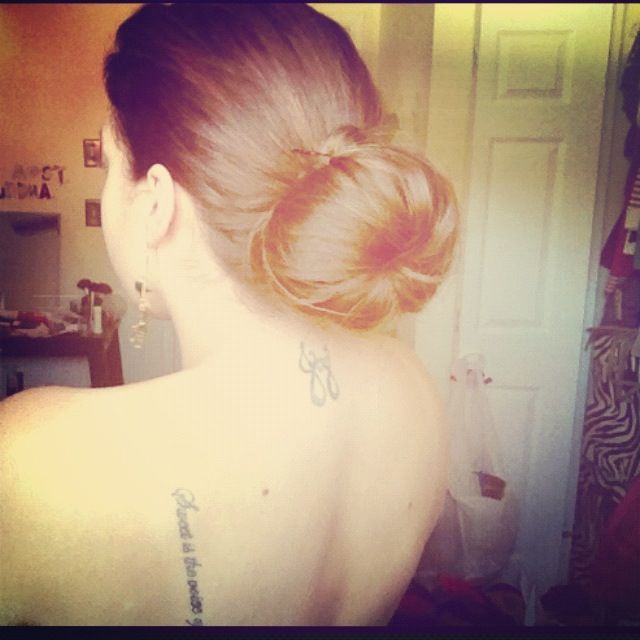 sock bun