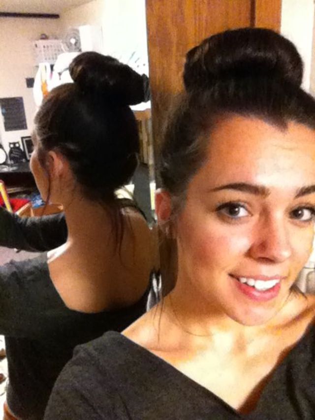 sock bun