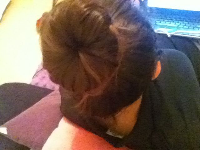 sock bun