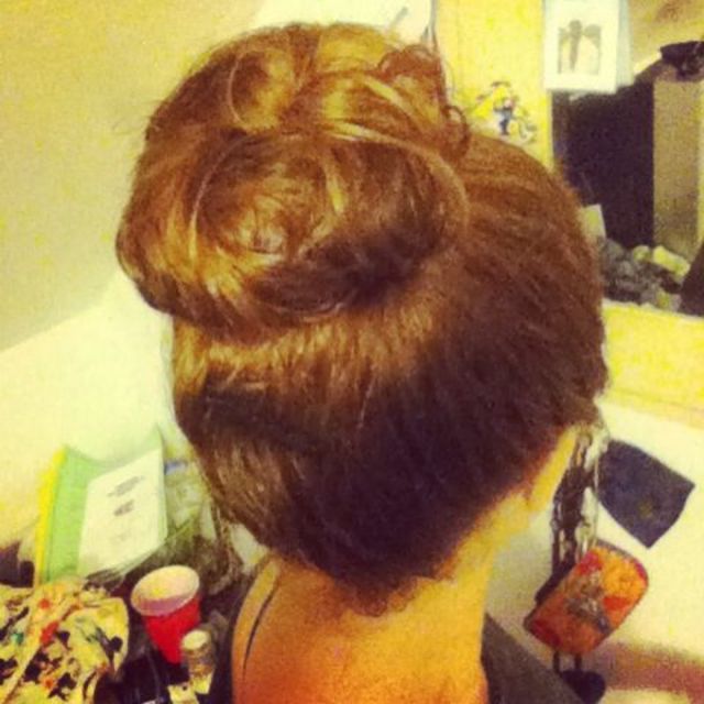 sock bun