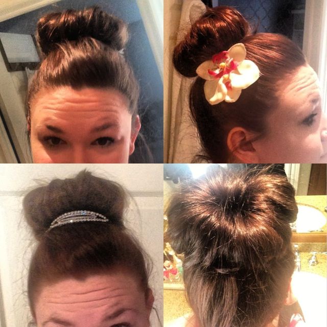 sock bun