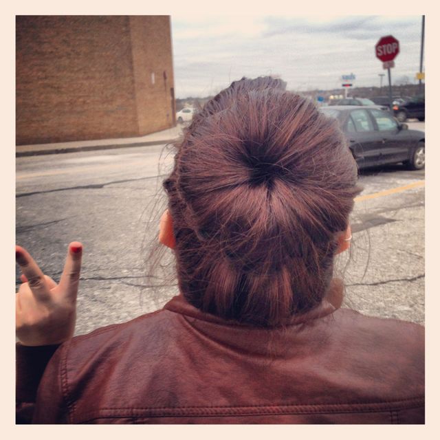 sock bun