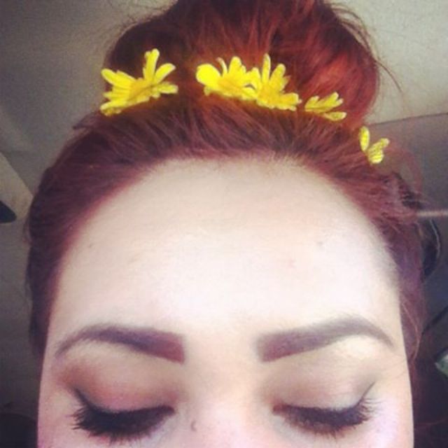 sockbun &amp; daisies 