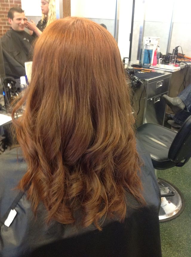 soft flat iron curls