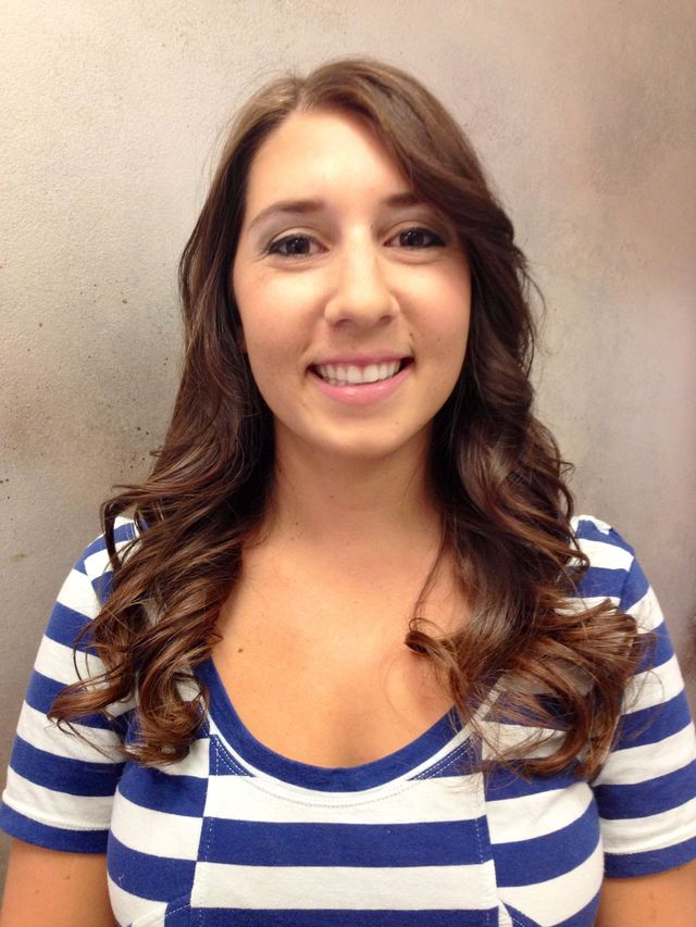 soft romantic curls