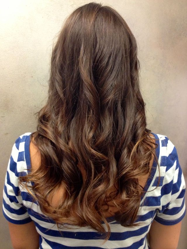 soft romantic curls