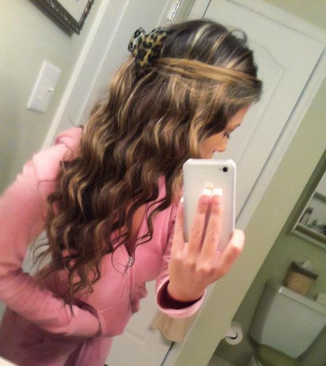 soft, wavy curls