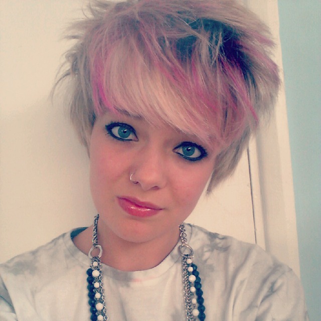 splash of pink
