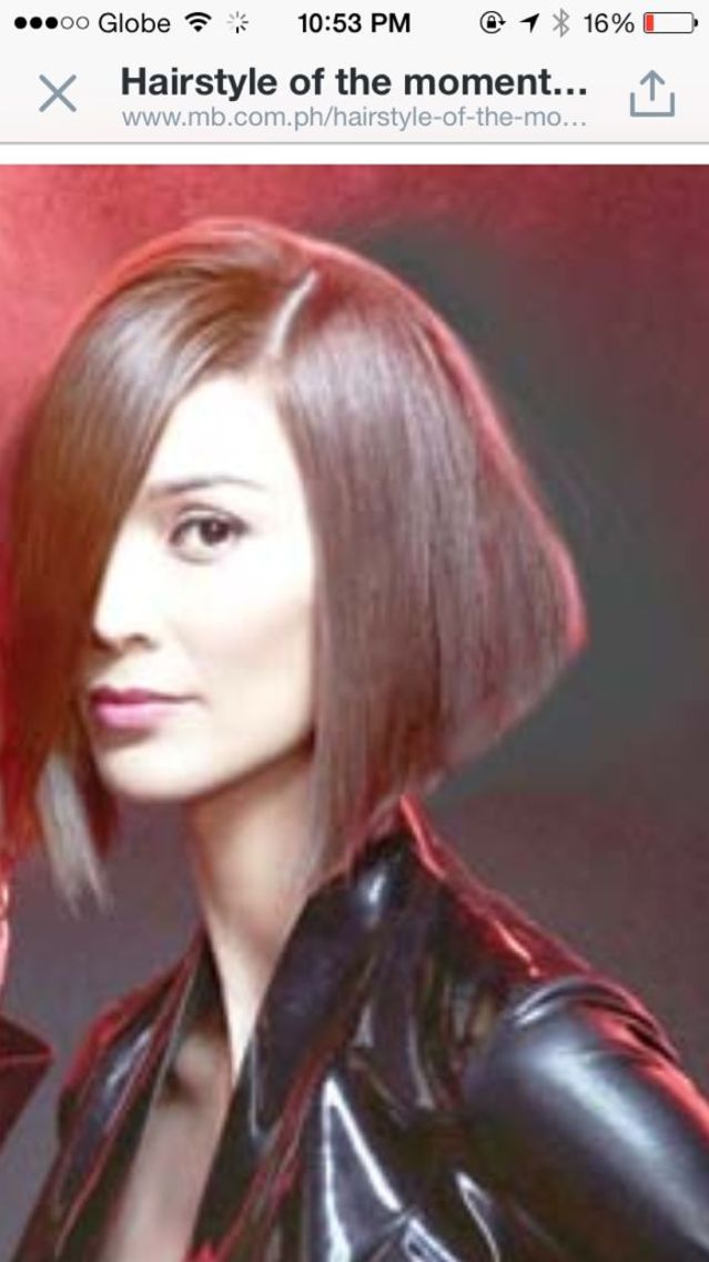 square graduated bob