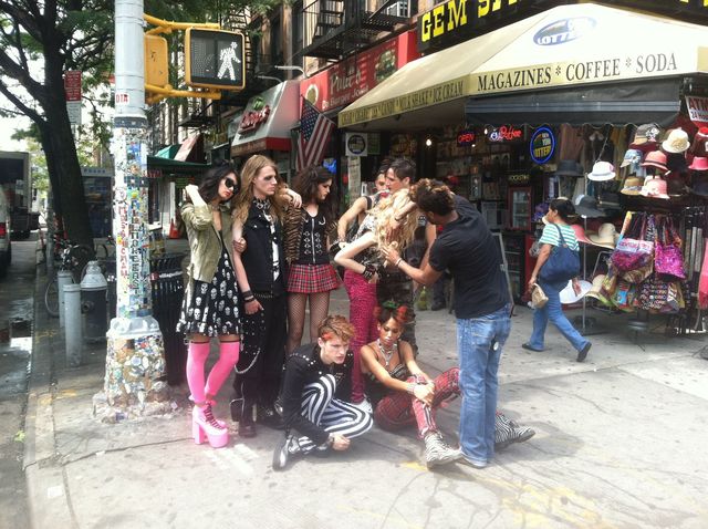 st Marx photo shoot NYC