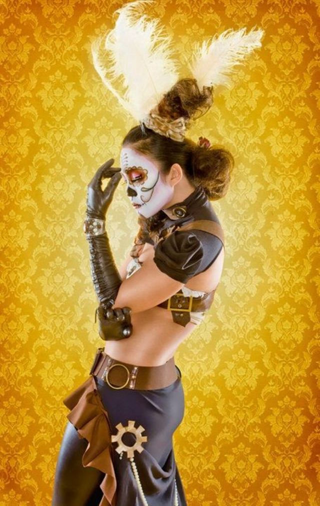 steampunk/Day of the Dead