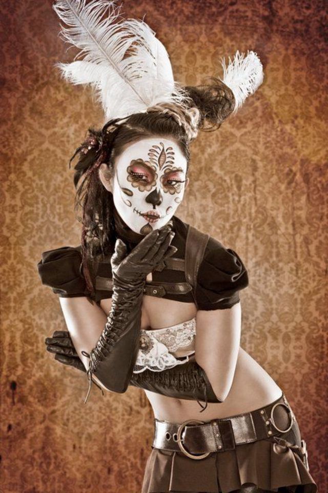 steampunk/Day of the Dead