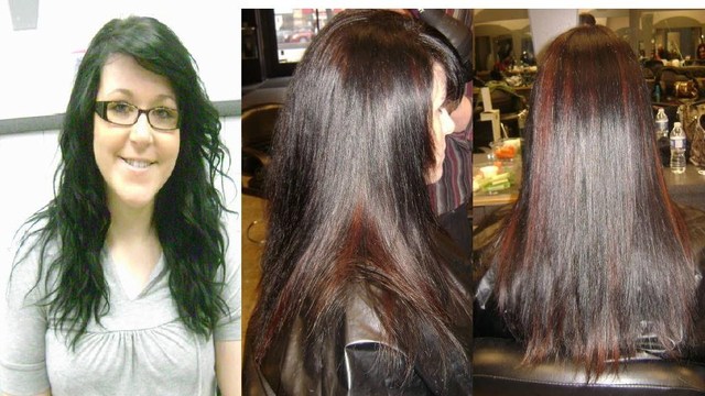 Color correction pre-L’Anza Spring 2010 Cut and Color Workshop                                                                                              