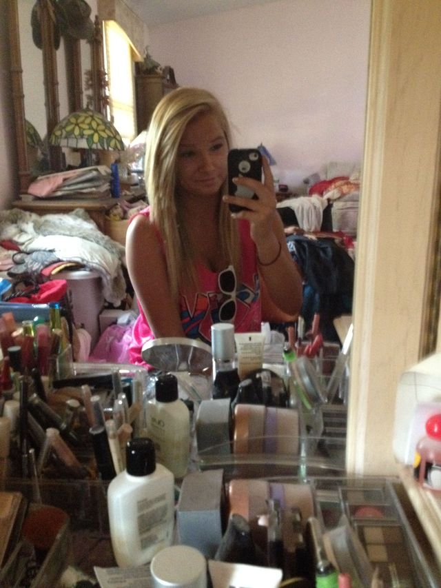 straight blonde