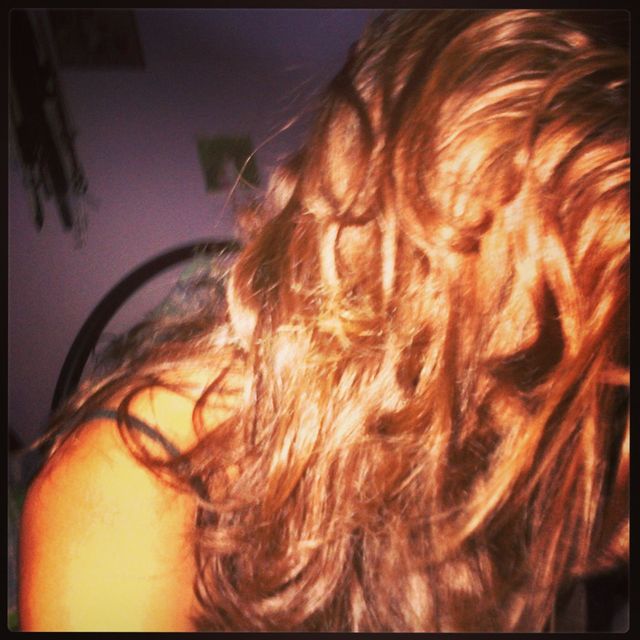straight hair