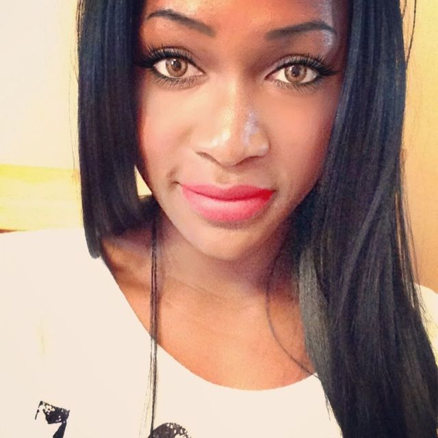 straight long black 